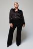 Picture of CURVY GIRL ELEGANT SATIN BLOUSE
